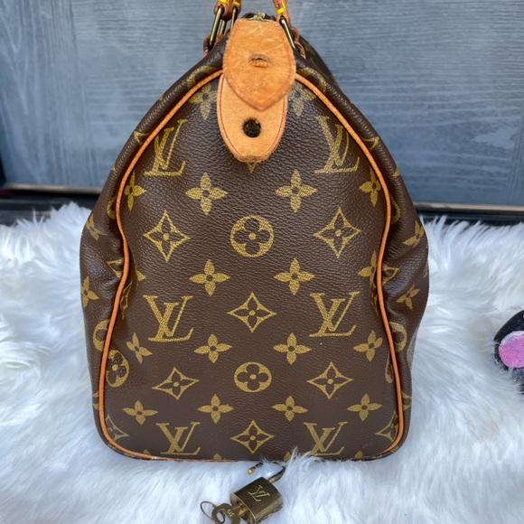 AUTHENTIC!! LOUIS VUITTON SPEEDY 30 - Picture 10 of 17